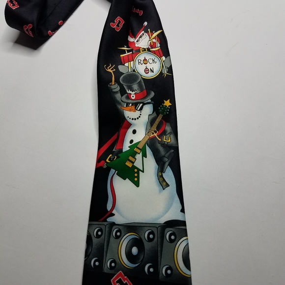 Tie Tales 58" Necktie Holiday Christmas Santa - Picture 2 of 3